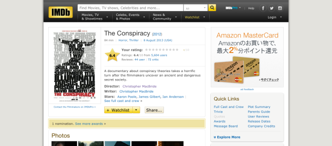 The Conspiracy (2012) - IMDb 2015-10-31 23-57-12
